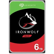 Жесткий диск Seagate Ironwolf ST6000VN006, 6ТБ, HDD, SATA III, 3.5" Жесткий диск Seagate Ironwolf ST6000VN006, 6ТБ, HDD, SATA III, 3.5"