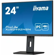 Монитор Iiyama ProLite XUB2492HSN-B5 23.8" 1920x1080 FULL HD, частота 75 Гц, IPS LED, черный, поворотный